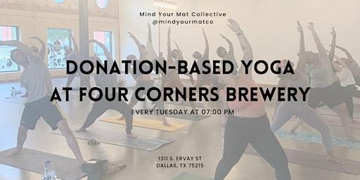 Mind Your Mat: Yoga & Brews at Four Corners Brewery