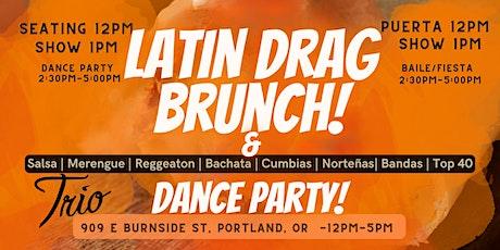Latin Flavor: Drag Brunch & Dance Party!  El Almuerzo! 21+