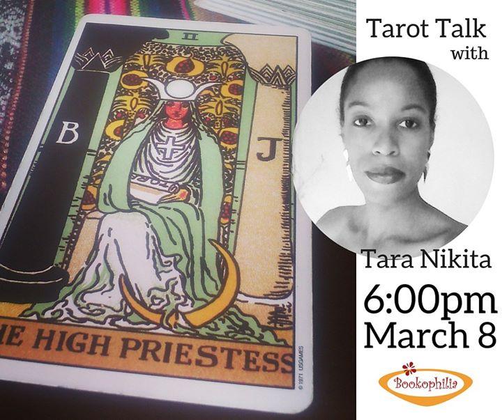 Tarot Talk with Tara Nikita at 6pm