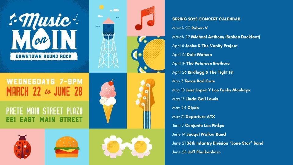 Music on Main - Spring 2023 Concerts