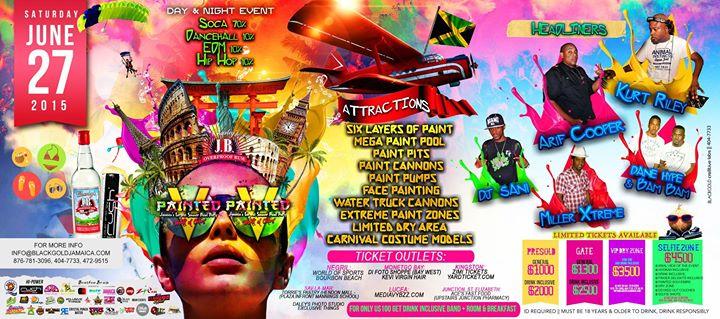 PAINTED "Jamaica's Largest Paint Party"