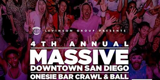 4th Annual Massive Downtown San Diego Onesie Bar Crawl and Ball