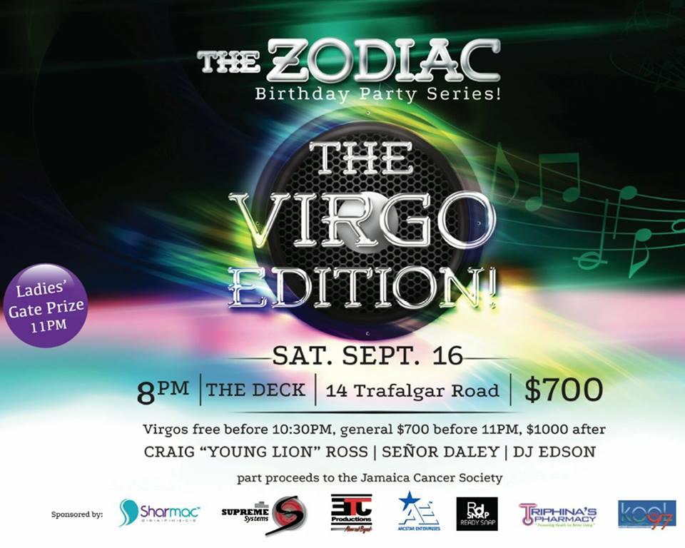 The Zodiac Party Series : Virgo Edition