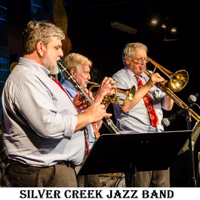Silver Creek Jazz Band
Sun Oct 16, 2:00 PM - Sun Oct 16, 4:45 PM