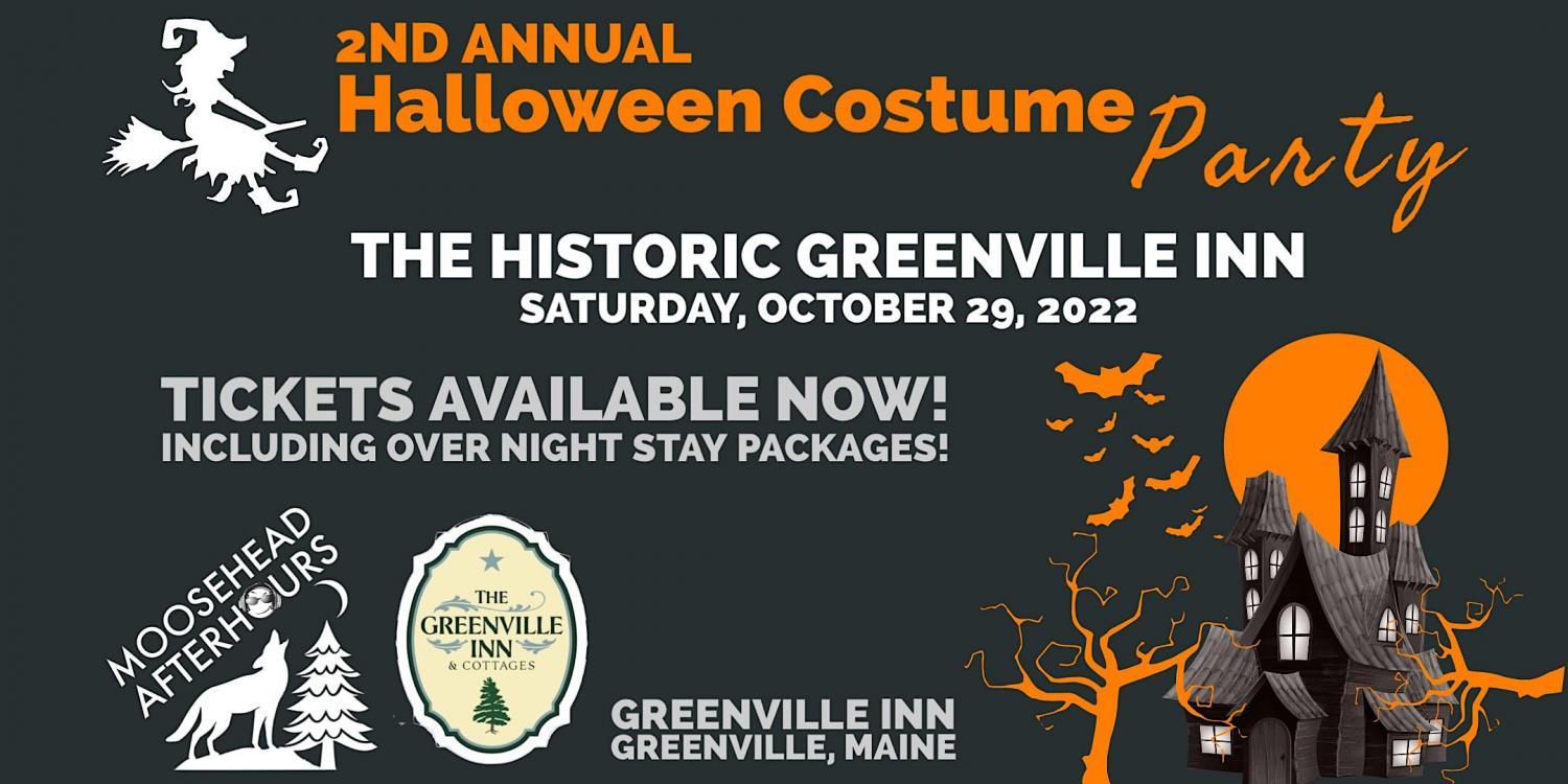 Halloween Costume Party at The Haunted Greenville Inn
Sat Oct 29, 6:30 PM - Sat Oct 29, 10:00 PM
in 9 days