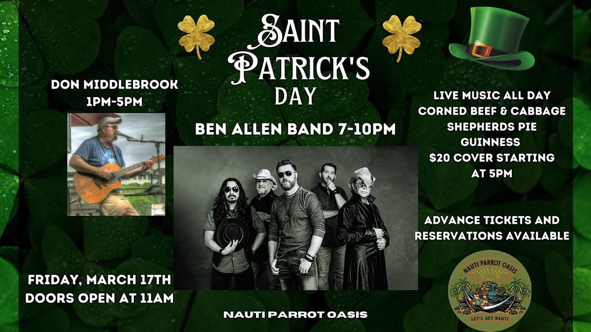 Ben Allen Band St. Patricks Day
