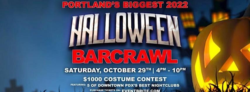 Portland’s BIGGEST 2022 Halloween Barcrawl
