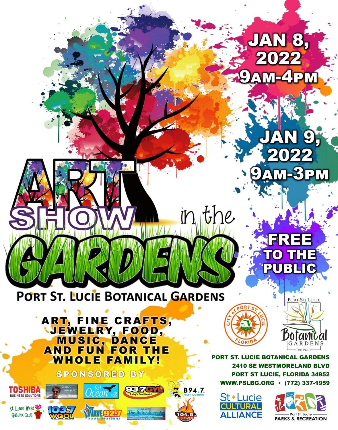 3rd Annual Art Show in The Gardens