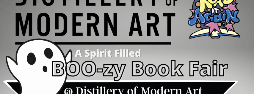 A Spirits-Filled Boo-zy Book Fair at Distillery of Modern Art