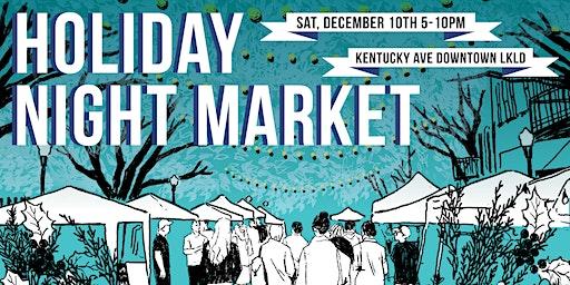Holiday Night Market in Downtown Lakeland