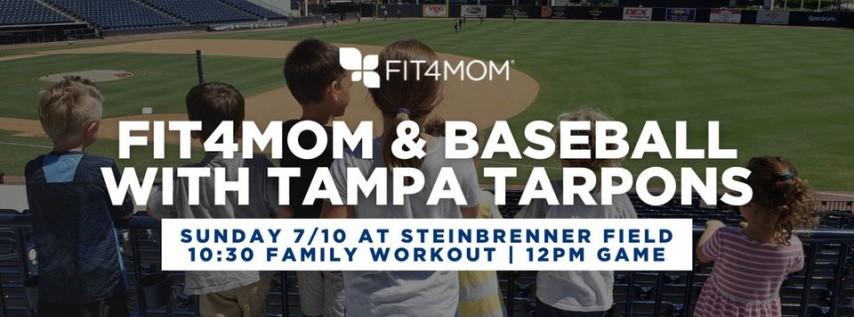 FIT4MOM Family Workout & Baseball Game