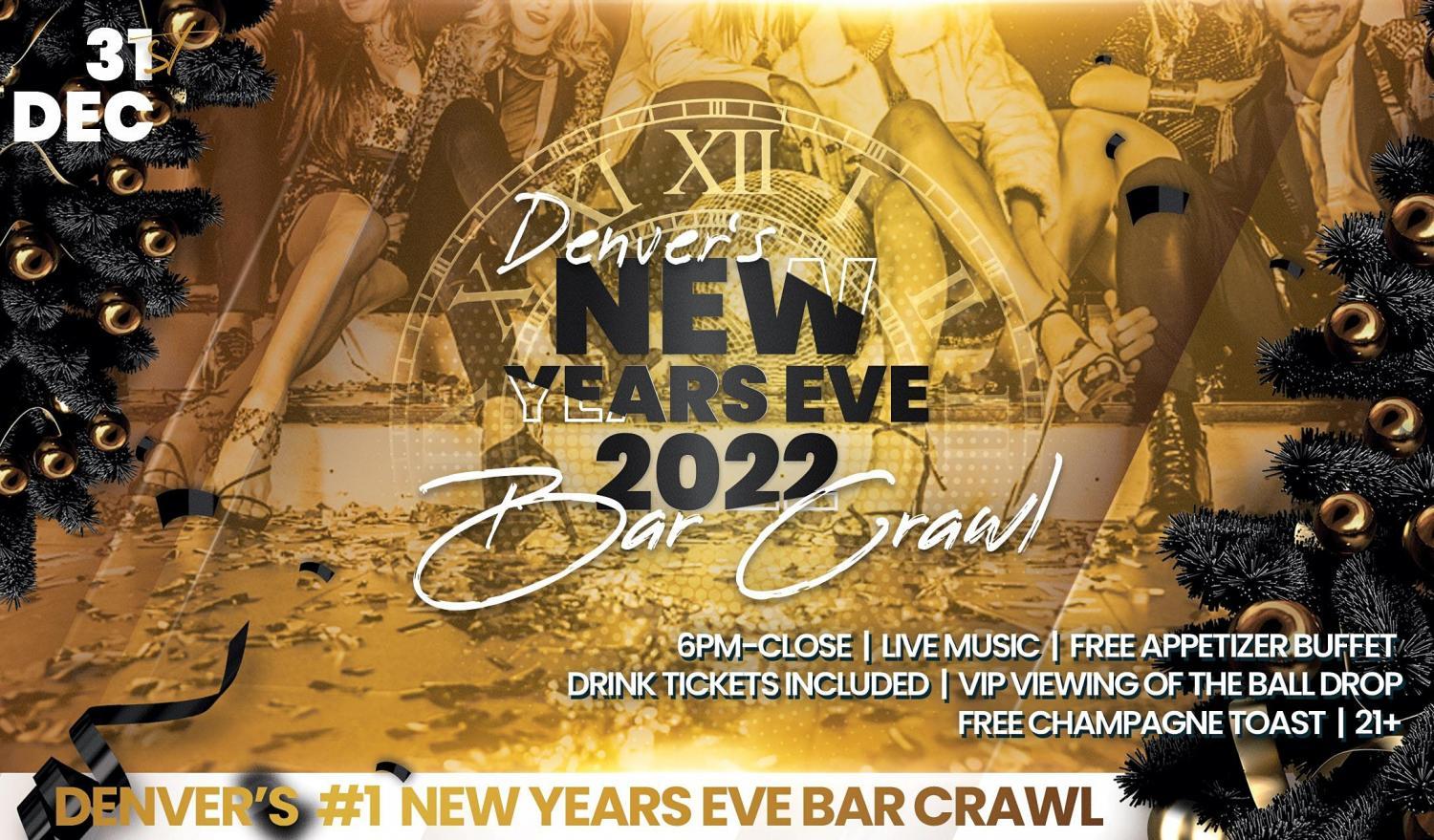 Denver NYE Bar Crawl