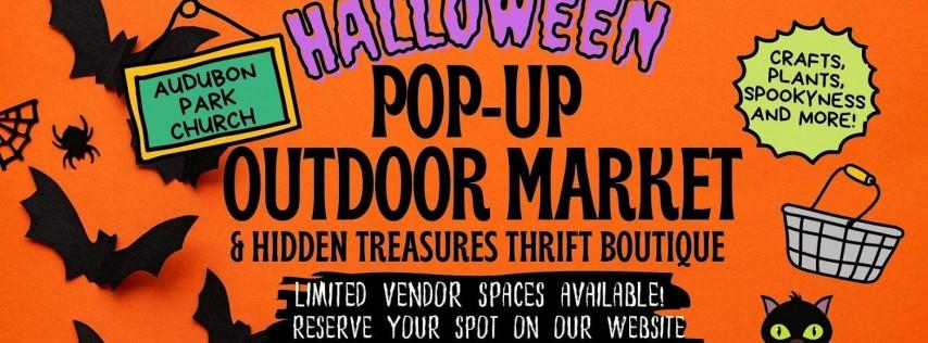 Halloween Pop Up Market Booth Space Rental