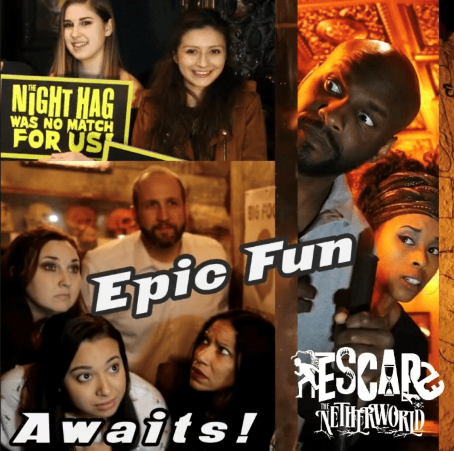 Survive NETHERWORLD’s Horror-Filled Escape Room Games!
