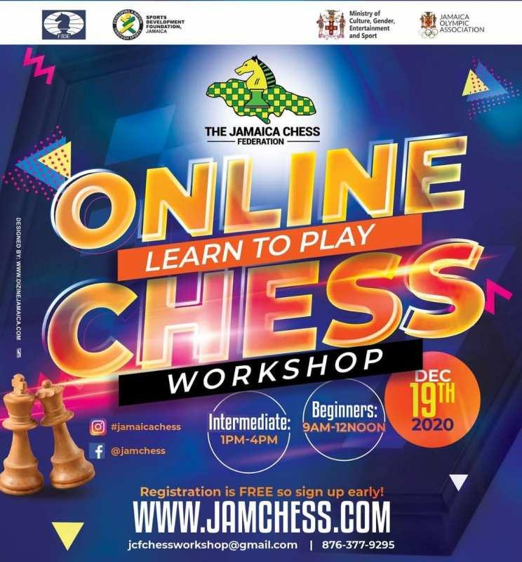 Jamaica Chess Federation Online Chess Workshop