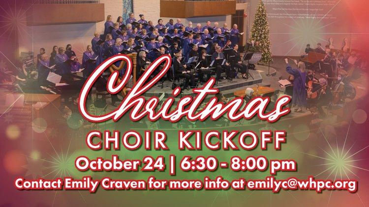 Christmas Choir Kickoff at Westlake Hills Presbyterian Church
Mon Oct 24, 6:30 PM - Mon Oct 24, 8:00 PM
in 4 days