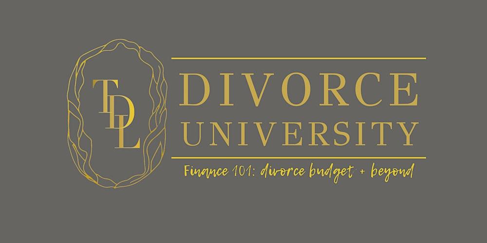 Divorce University | Divorce Finance + Taxes