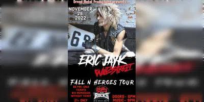 Eric Jayk (of Wildstreet) @ Philly On The Rocks, Erie, PA - November 26, 2022