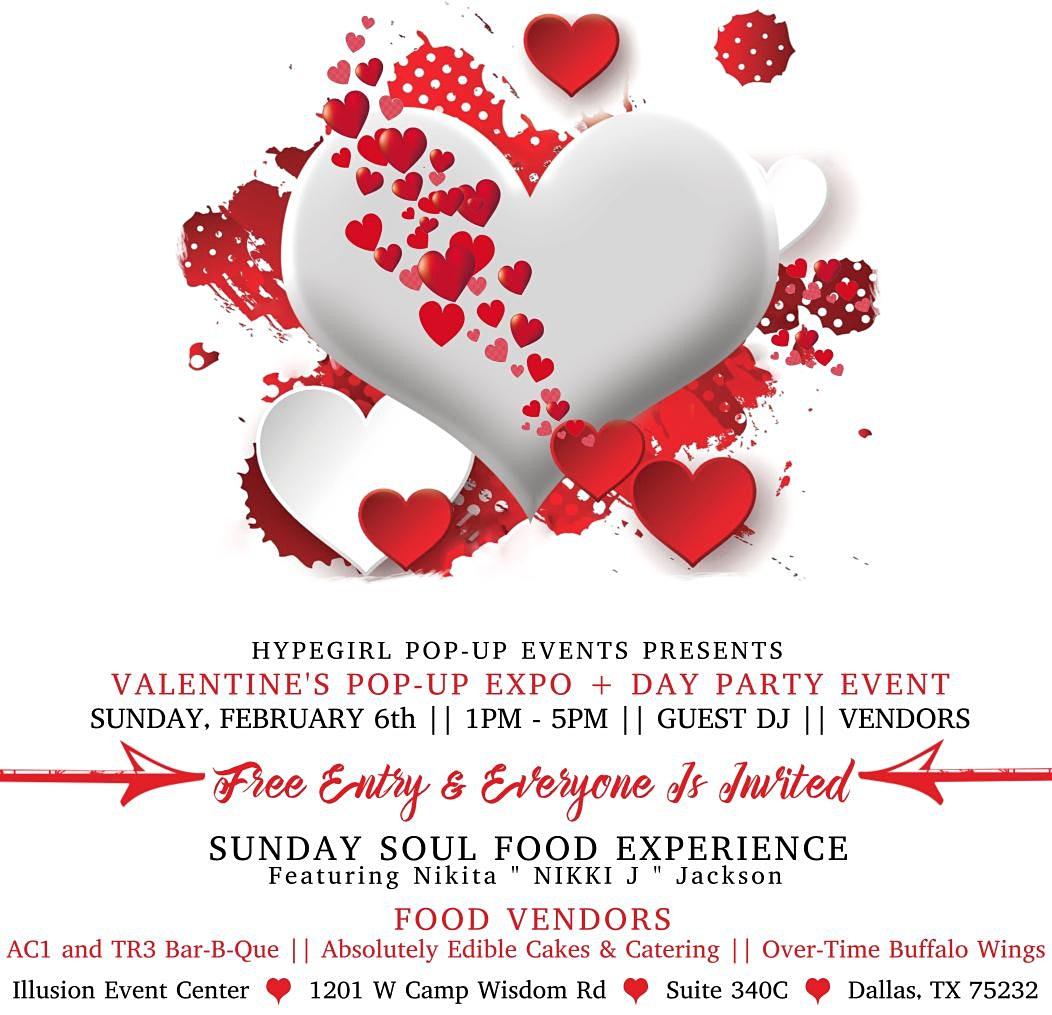 VALENTINES'S POP-UP EXPO & DAY PARTY EVENT