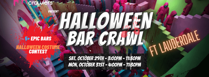 Halloween Bar Crawl 10/29 - Ft Lauderdale