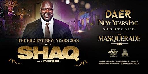 SHAQ aka DJ DIESEL NYE 2023 MASQUERADE | DAER South Florida - Hard Rock