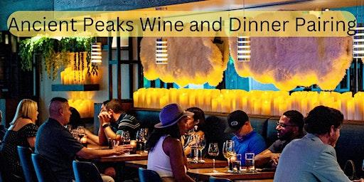 New Years Eve Wine Dinner with Ancient Peaks Winery + Midnight Toast