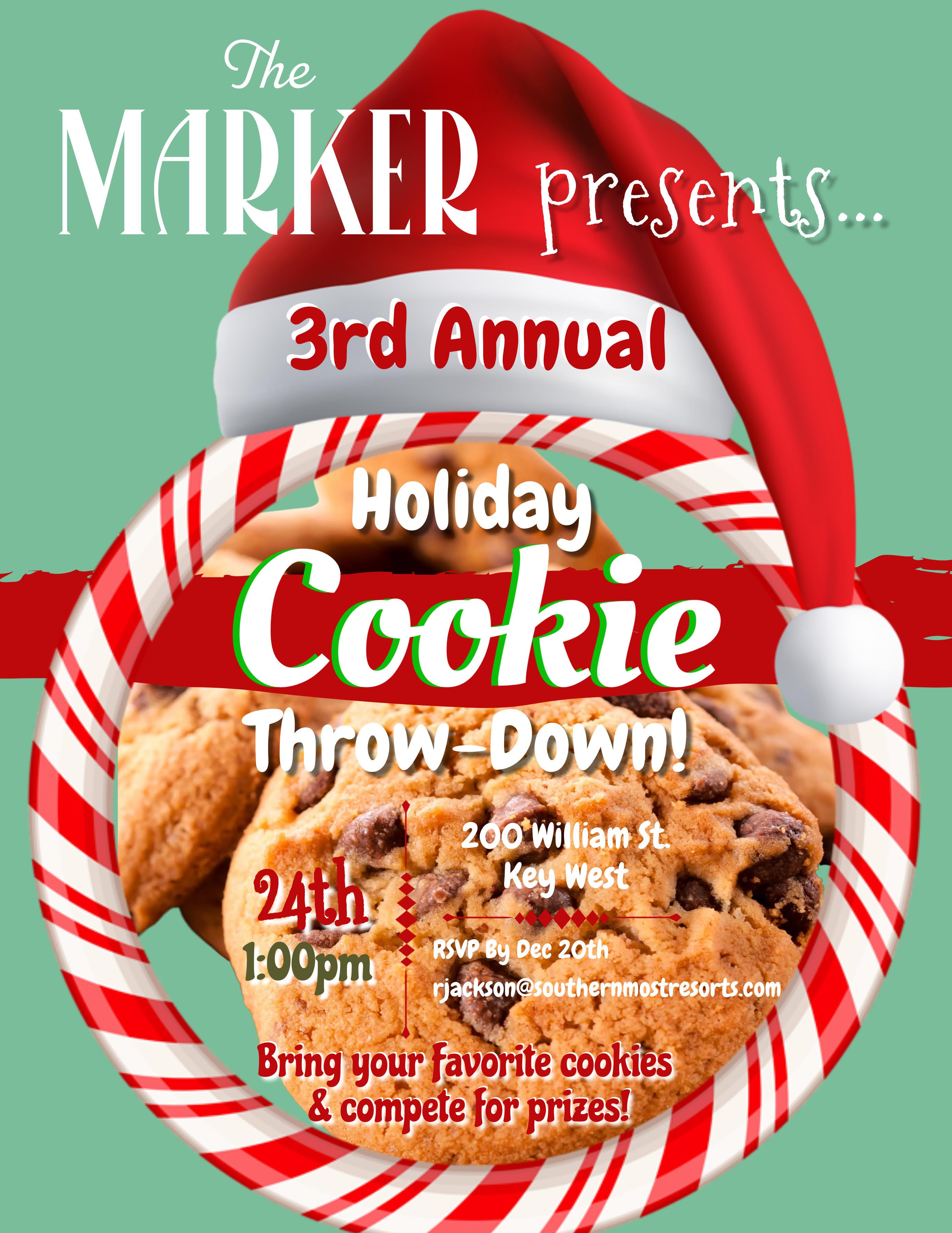 3rd Annual Holiday Cookie Throw-Down!