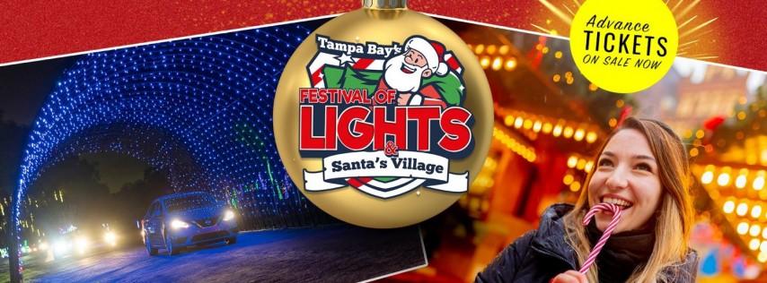 Tampa Bay's Festival Of Lights and Santa's Village