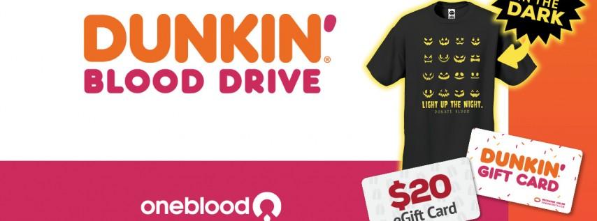 Dunkin’ & OneBlood Partner to Encourage Blood Donations in the Tampa Bay Area