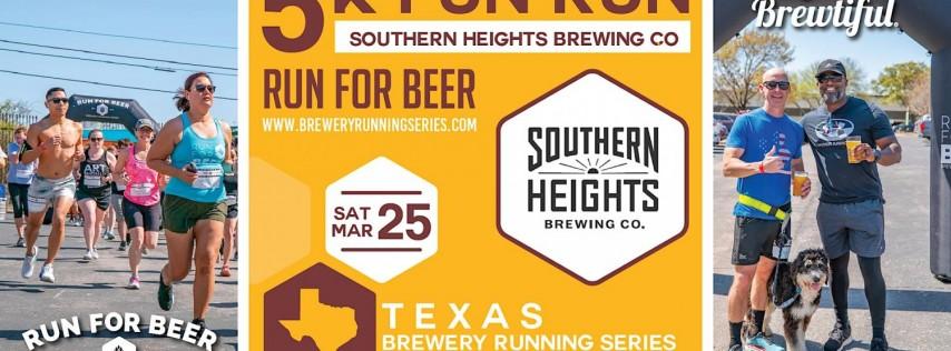 5k Beer Run x Southern Heights | 2023 TX Brewery Running Series