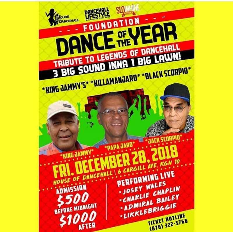 Dance of the Year- Tribute to Legends of Dancehall