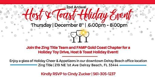 Zing Title 2nd Annual Host & Toast Holiday Event Toy Drive
