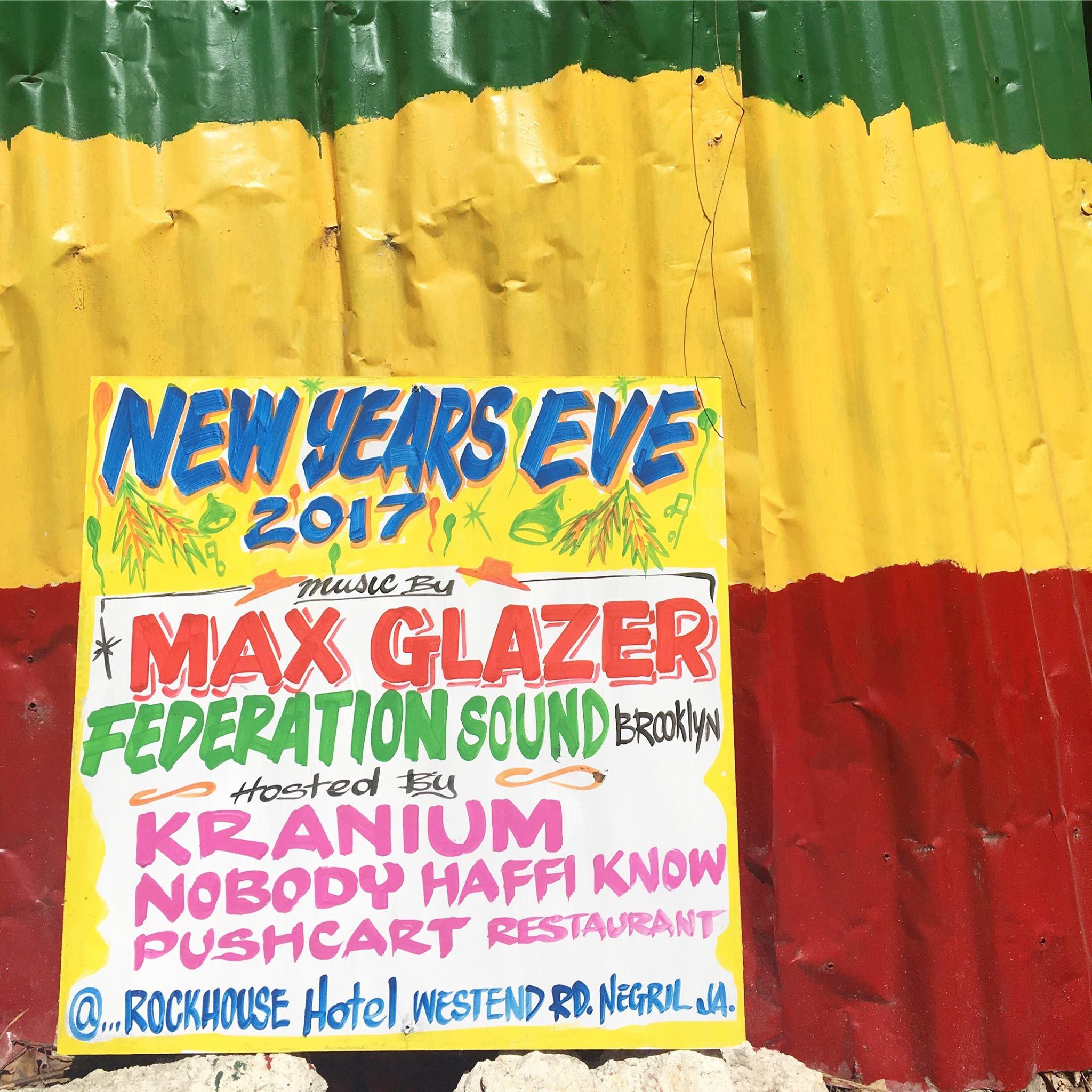 Kranium & Max Glazer: New Year's Eve at Pushcart Jerk Centre