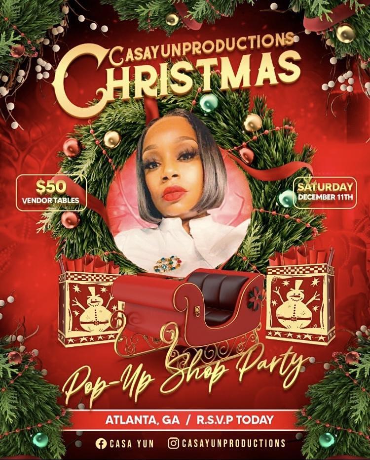 Christmas Pop-Up Shop Party