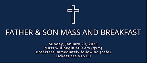 Father and Son Mass and Breakfast