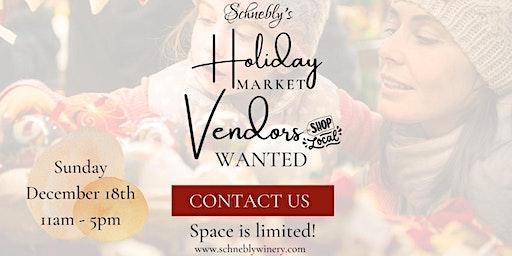 Sip and Shop at Schnebly Winery and Miami Brewing Company’s Holiday Market!