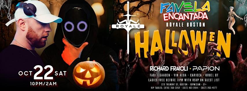 Halloween Richard Fraiol x Favela Enchantada @ Royale