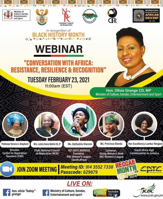 Conversation with Africa: Resistance, Resilience, and Recognition