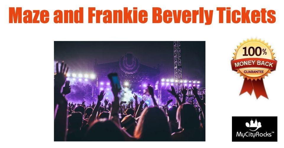 A Night Out On The Town: Maze and Frankie Beverly Tickets Hollywood FL Miramar Regional Park Amp