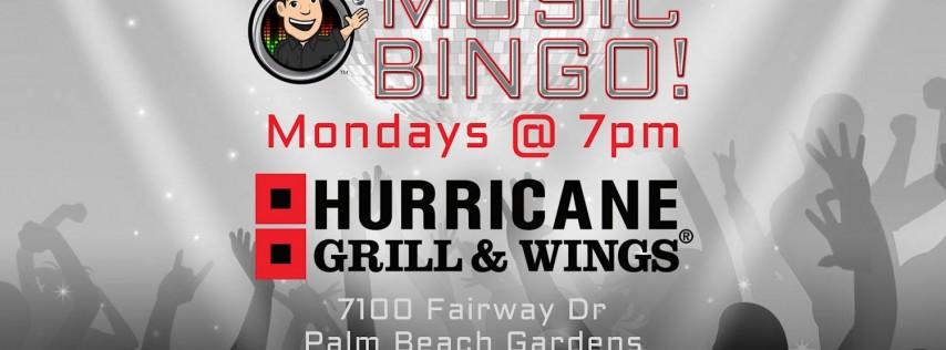 Music Bingo at Hurricane Grill & Wings