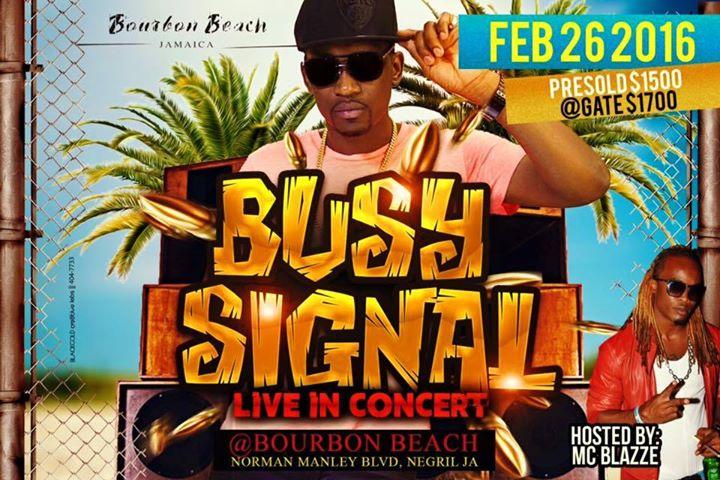 Busy Signal Live in Concert