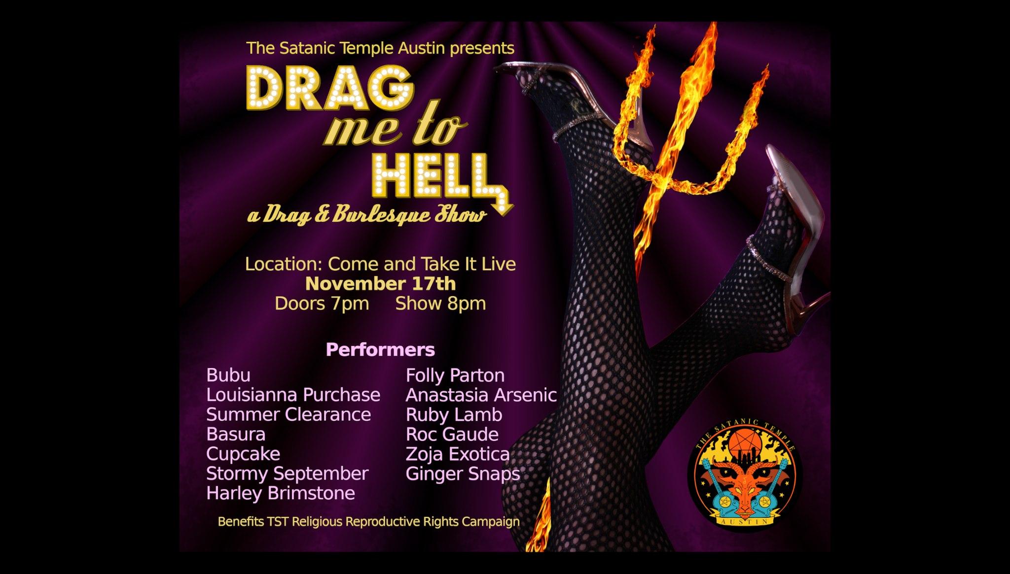 TST Austin presents: Drag me to Hell
