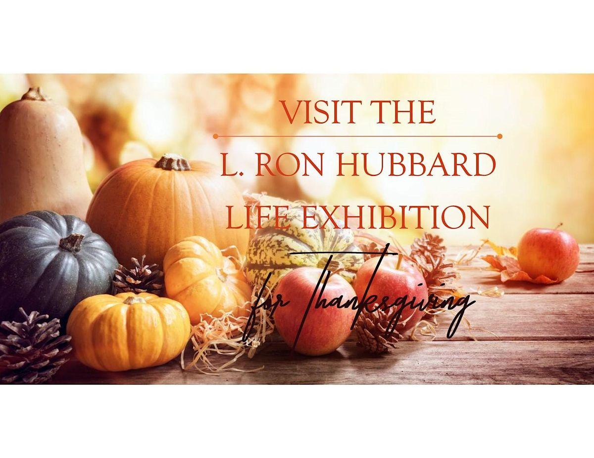 Thanksgiving in the L. Ron Hubbard Life Exhibition