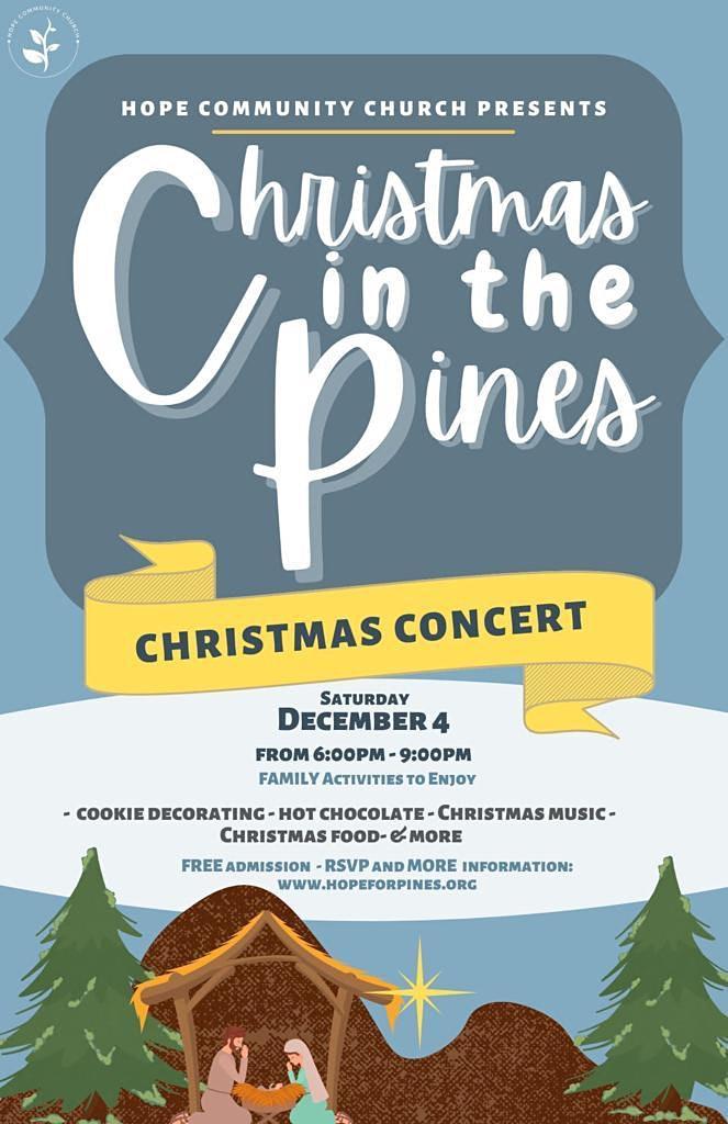 Christmas in the Pines - Music Concert