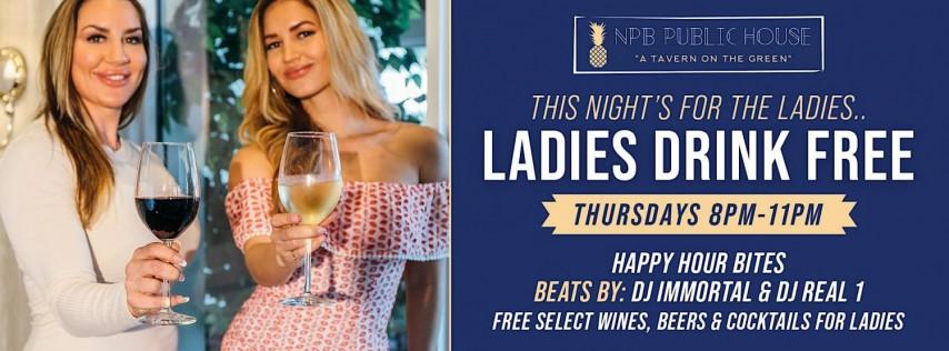 Ladies Drink FREE Thursdays