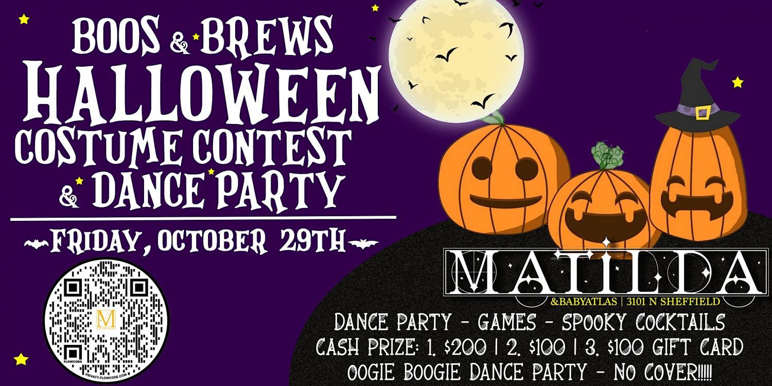 Halloween Costume Contest & Dance Party
Fri Oct 28, 7:00 PM - Sat Oct 29, 2:00 AM
in 8 days