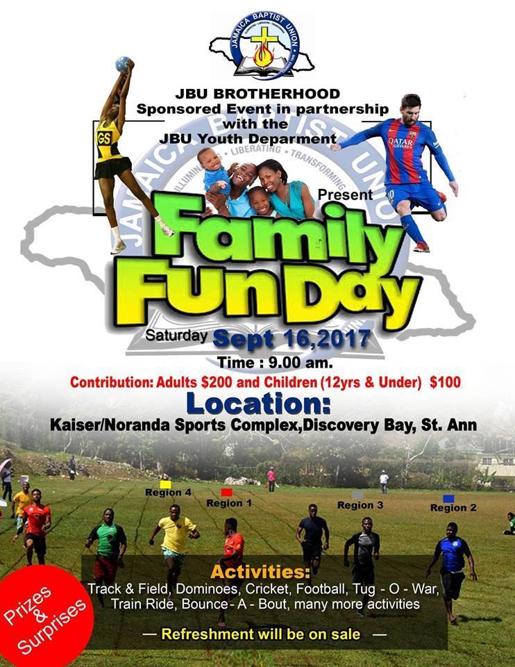 Jamaica Baptist Union Family Fun Day