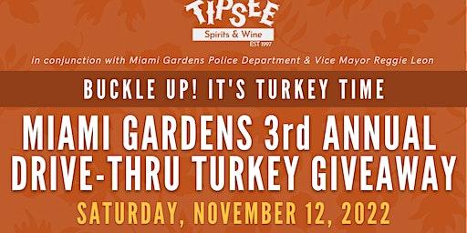 Miami Gardens 3rd Annual Turkey Drive Thru Giveaway