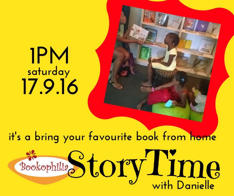 Bring your favourite book from home Story Time