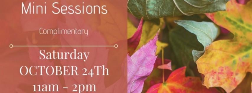 Complimentary Fall mini sessions